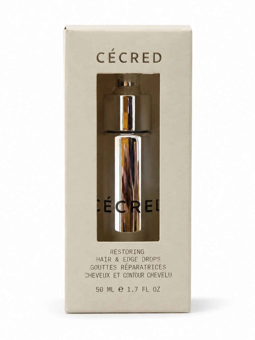 Cécred Restoring Hair & Edge Drops — Silver